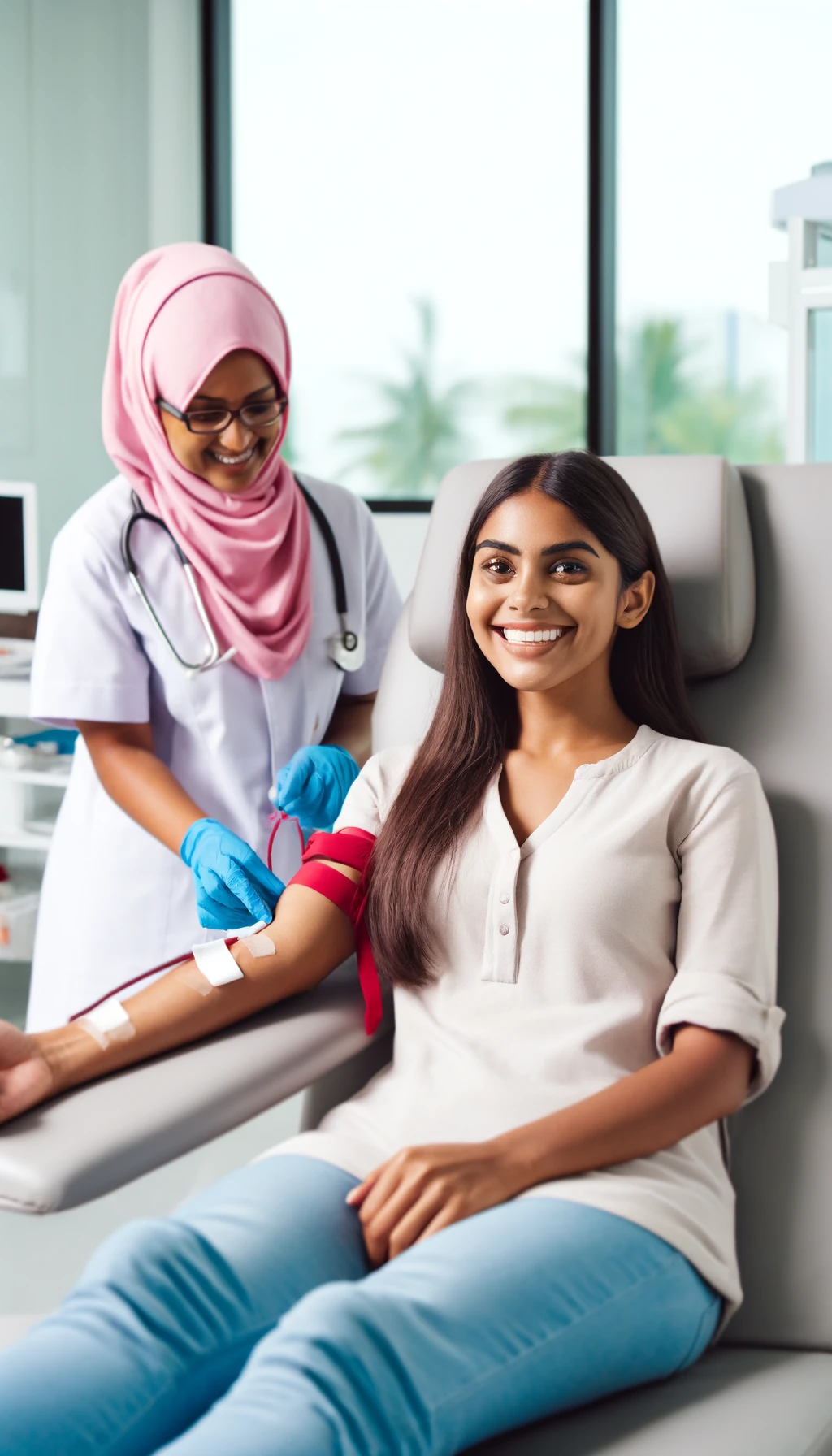 donating blood