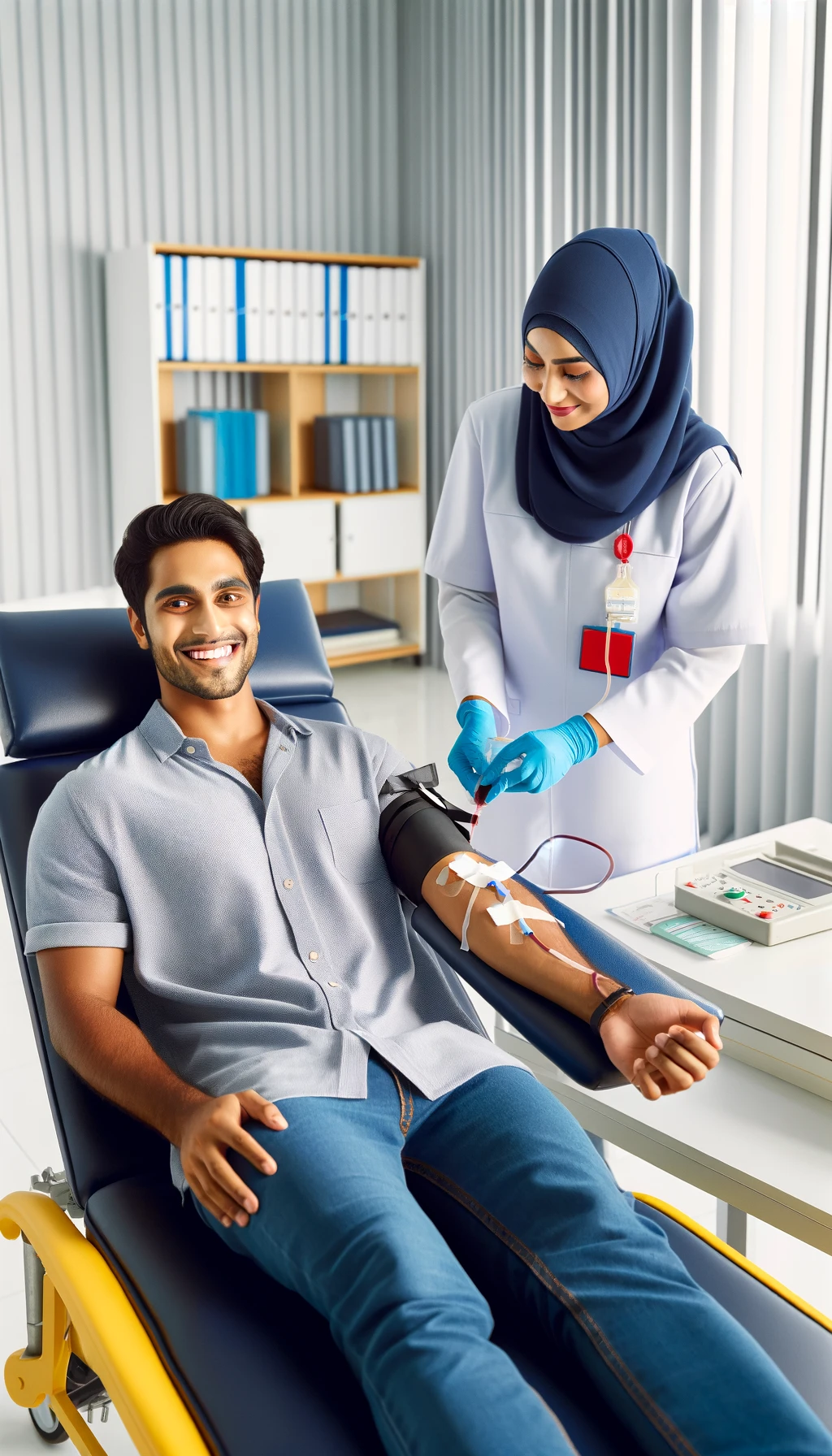 donating blood
