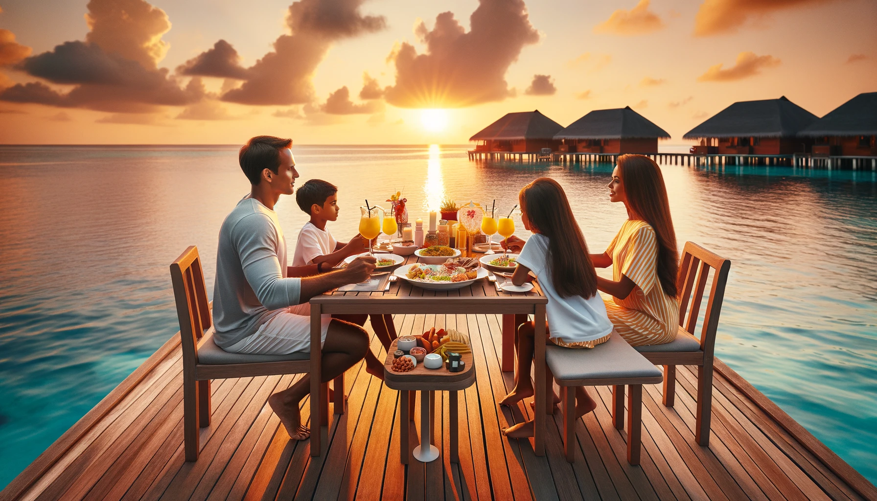Sunset dinner